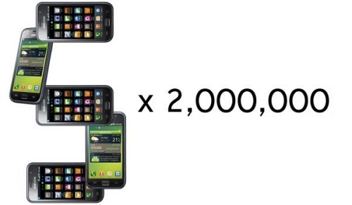 Samsung sells over 10 million Galaxy S phones