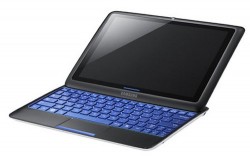 Samsung Sliding PC 7 tablet with slide-out keyboard