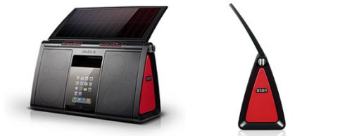 Eton Soulra XL Solar Powered Sound System for iPod and iPhone