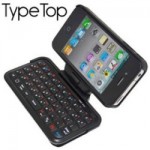iPhone 4 TypeTop Swivel Mini Bluetooth keyboard