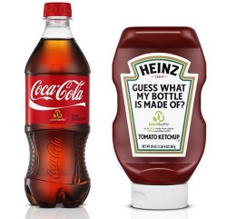 Coke and Heinz to use PlantBottles