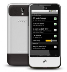 RD Mute App will mutes your Android Smartphone when face down