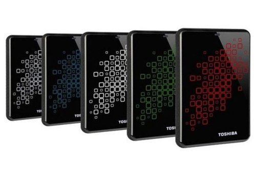 Toshiba STOR.E ART External Color Coded Hard Drives
