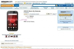 Droid Bionic shows up on Amazon for $149