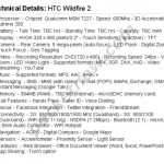 HTC Wildfire 2 specs revealed