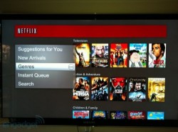 Samsung HDTVs getting updated version of the Netflix Watch Instantly interface