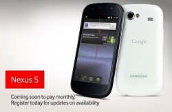 White Nexus S coming soon to Vodafone