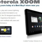 Motorola Xoom up for in-store pre-order at Best Buy