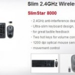Genius SlimStar 8000 keyboard and mouse