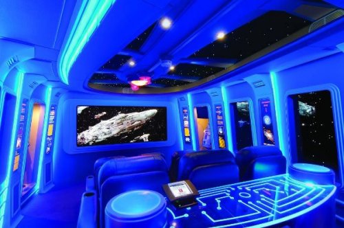 Star Wars home theater is awesome
