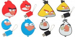 Angry Birds USB Flash Drive Keychains