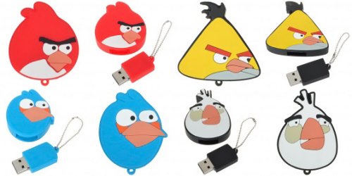Angry Birds USB Flash Drive Keychains