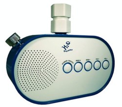 Green Shower Radio is powered by water