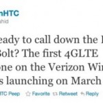 HTC Thunderbolt coming March 17th