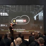Microsoft shows off 234″ touchscreen