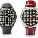 Phosphor Reveal watch uses Swarovski crystals to tell time
