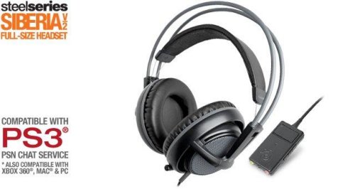 SteelSeries Siberia v2 headset for PS3