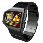 Tokyoflash radiation level LED watch