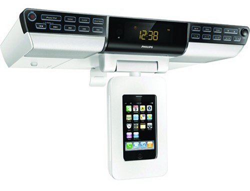 Philips DC6210/37 Flip-down Kitchen Clock Radio