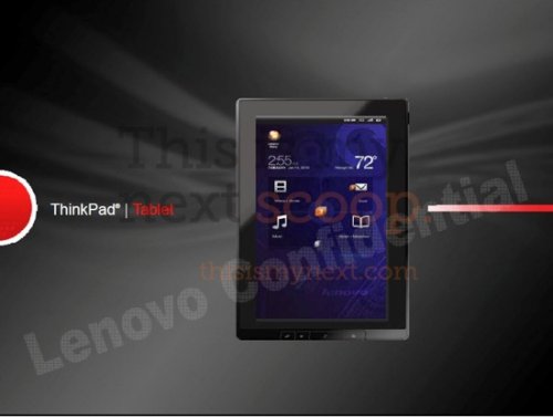 Lenovo ThinkPad Tablet with Honeycomb coming this summer