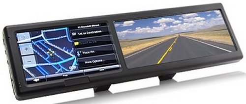 Bluetooth Rearview Mirror with GPS