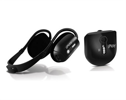 iPlay WH-1155-Black 2-Channel Wireless Headphones