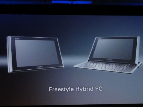 Sony Vaio Slider tablet and ultra-thin notebook teased