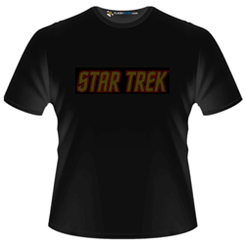 Flashing Star Trek T-Shirt