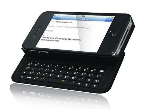 Nuu MiniKey iPhone 4 Slide Out Keyboard Case Now Available