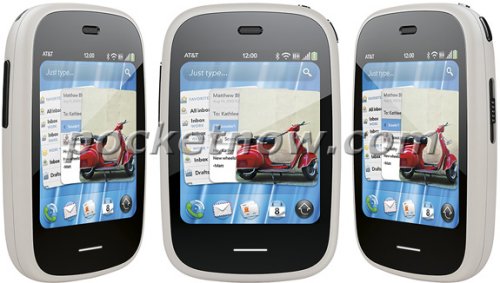 HP Veer 4G shown in white