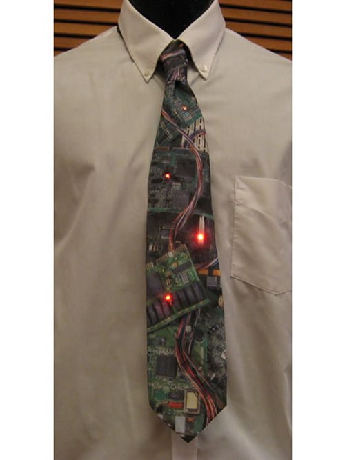 Circuit board LED tie