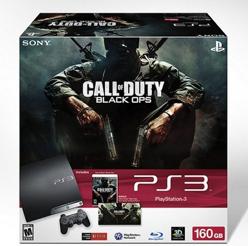 Sony 160GB PlayStation 3 bundle with Call of Duty: Black Ops