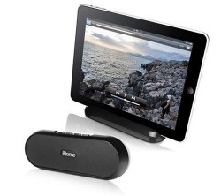 iHome iDM12 Rechargeable Portable Bluetooth Speaker System