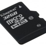 Kingston Class 10, 32GB microSDHC card