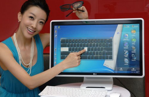 LG V300 multitouch and 3D all-in-one