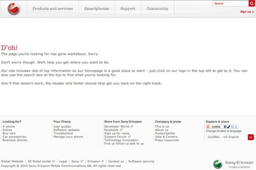Sony Ericsson's Canadian online store hacked