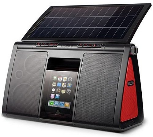Eton Soulra XL solar-powered iPod boombox now available for pre-order