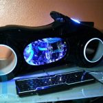 Tron lightcycle case mod is awesome
