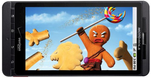 OTA Gingerbread 2.3 update available for Droid X