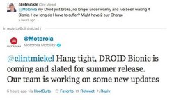 Motorola Droid Bionic Release Date Scheduled for This Summer