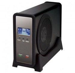 Century External HDD Enclosure With Cooling Fan And LCD Display