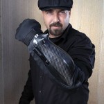 Armor sleeve packs a stun-gun and laser