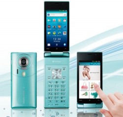 Softbank folding smartphone
