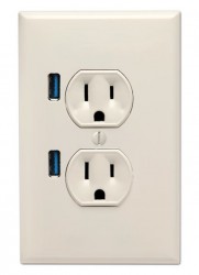 U-Socket USB Wallplug