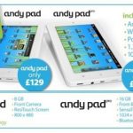 Andy Pad Pro specs and pricing