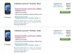 T-Mobile myTouch 4G Slide available for pre-order now