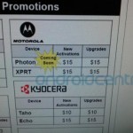 Sprint Photon 4G announced