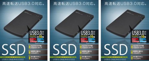 Green-House unveils three USB 3.0 External SSD Drives in Japan