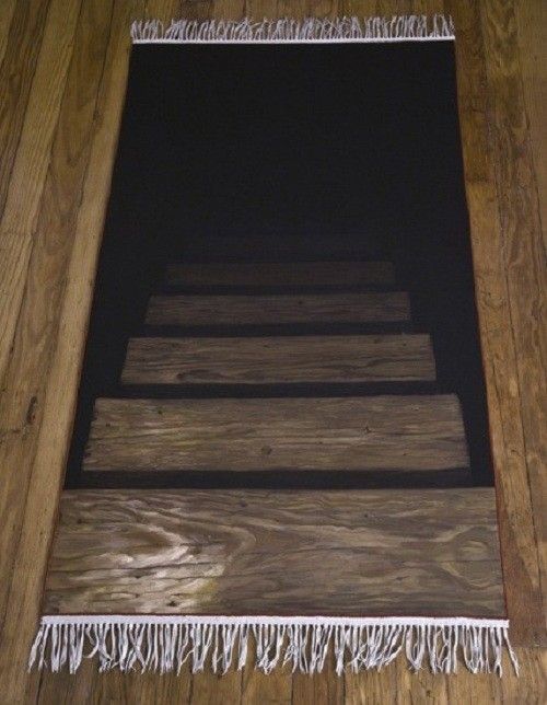 3D Stairs Rug